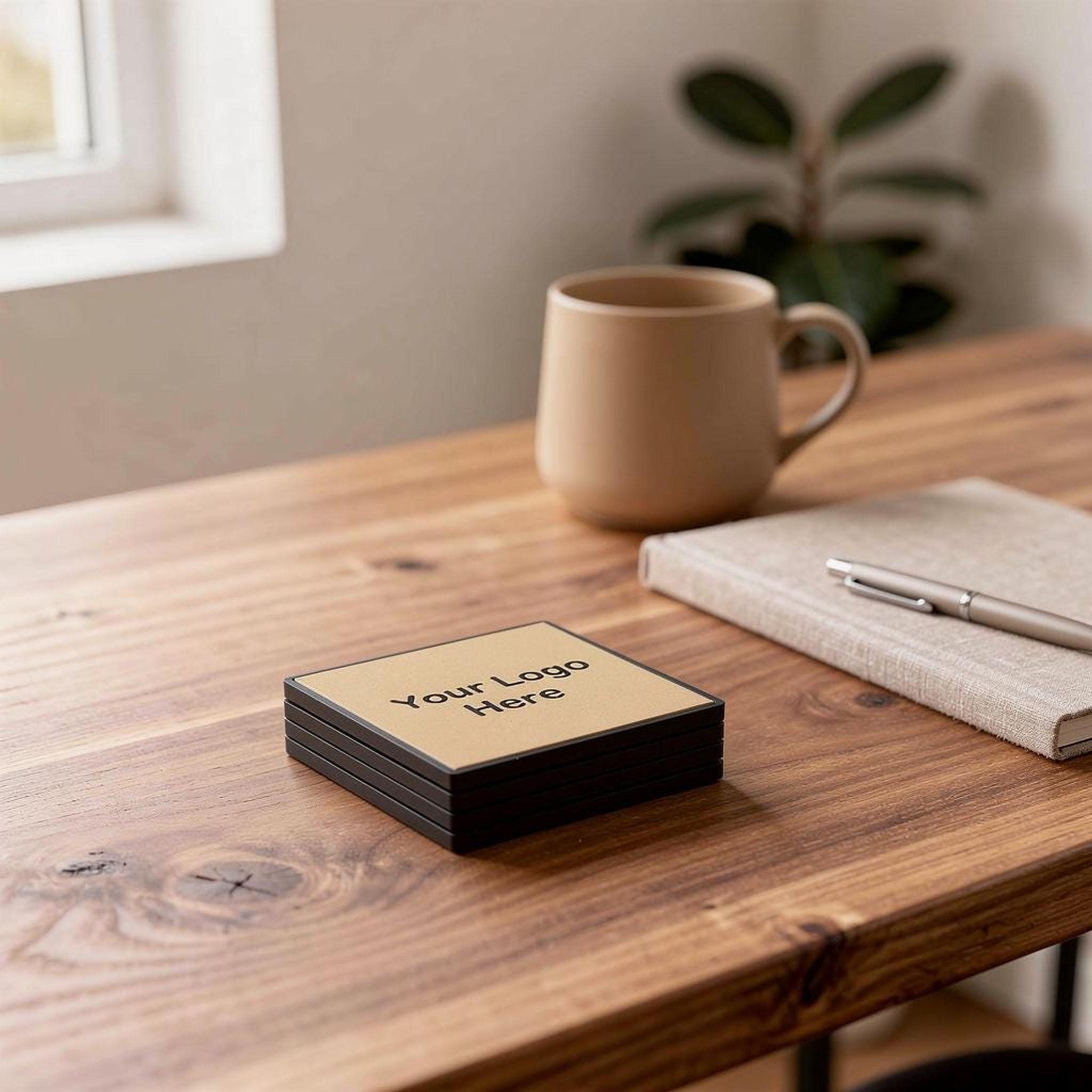 Custom Logo Square Coaster – photo 10
